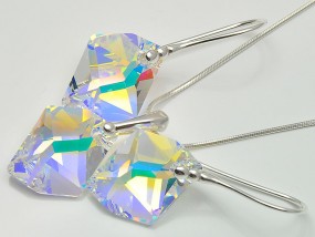  Swarovski biżuteria srebrna Cosmic Crystal AB