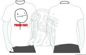  T- shirt  z bawełny Poker Face