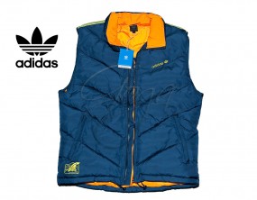  Kamizelka puchowa W PADDED VEST, niebieska W PADDED VEST