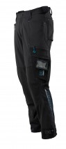Lekkie, wodoodporne spodnie robocze ze streczu ADVANCED ze wzmocnionymi kieszeniami na kolanach Kevlar®/Dyneema®